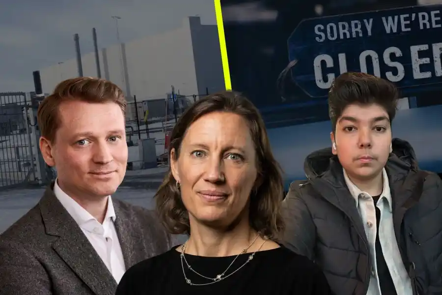 Erik Spector, Malin Crona och Afaq Bin Qaisar. Foto: Pressbilder/Privat. Grafik: Diana Demin.