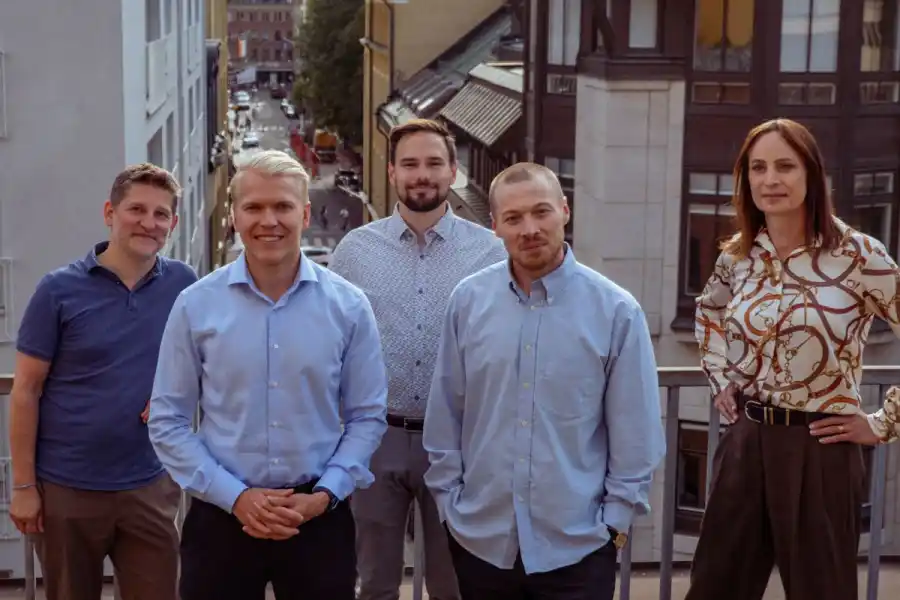 Teamet bakom Solace care. Foto: Pressbild.