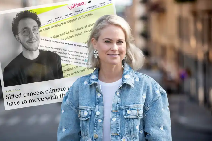 Camilla Bergman, journalist and founder of Impact Loop. Photo: Jonas Borg.