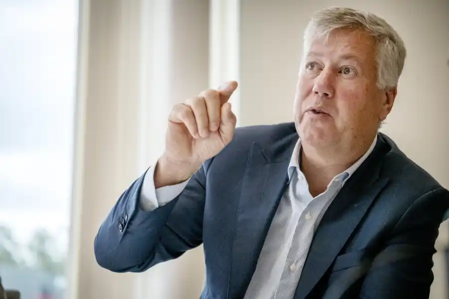 Morten Wierod, vd för ABB. Foto: TT.