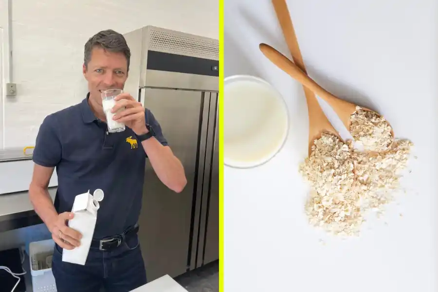 Jakob Skovgaard, CEO of Planet Dairy. Photo: press and Canva.