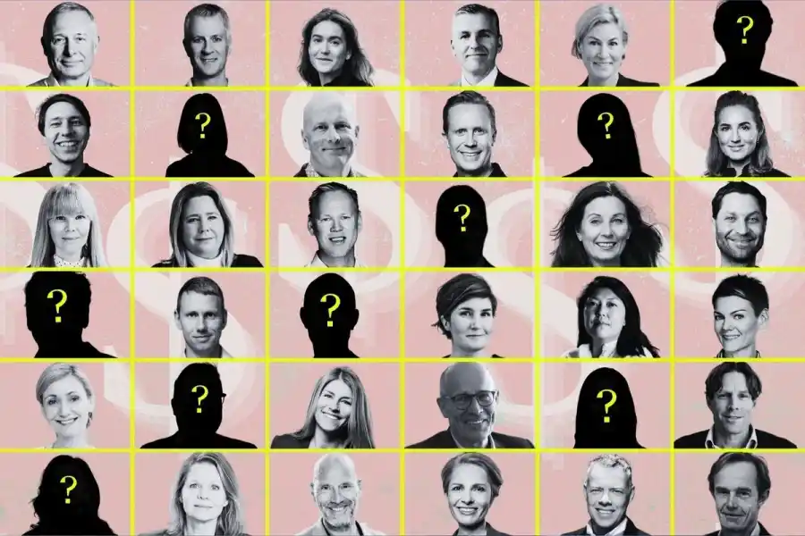 Några av investerarna i vår stora genomgång. Foto: Pressbilder. Grafik: Diana Demin.