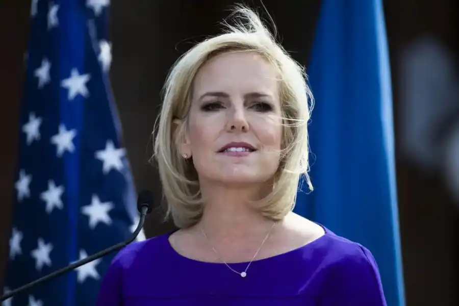 Kirstjen Nielsen, ex-minister i Donald Trumps regering. Foto: TT.