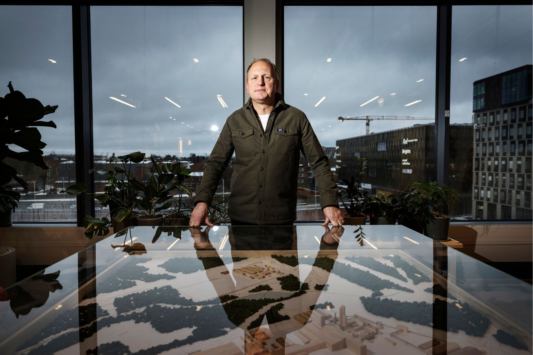 Henrik Henriksson, vd på Stegra. Foto: Linus Sundahl-Djerf / TT.