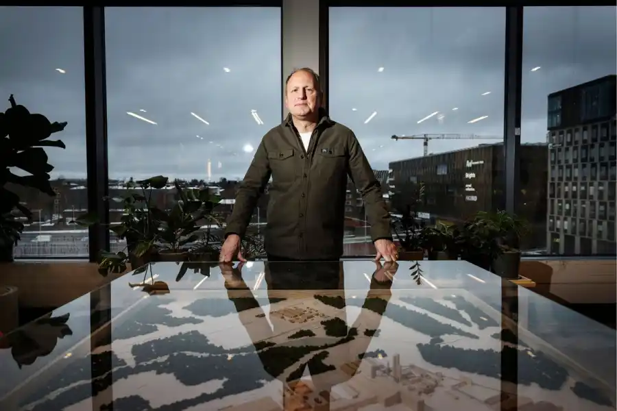 Henrik Henriksson, vd på Stegra. Foto: Linus Sundahl-Djerf / TT.