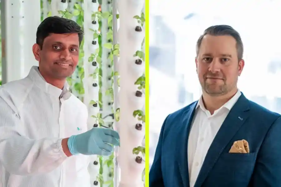 Sarosh Ramachandra och Olov Kling. Foto: pressbilder.