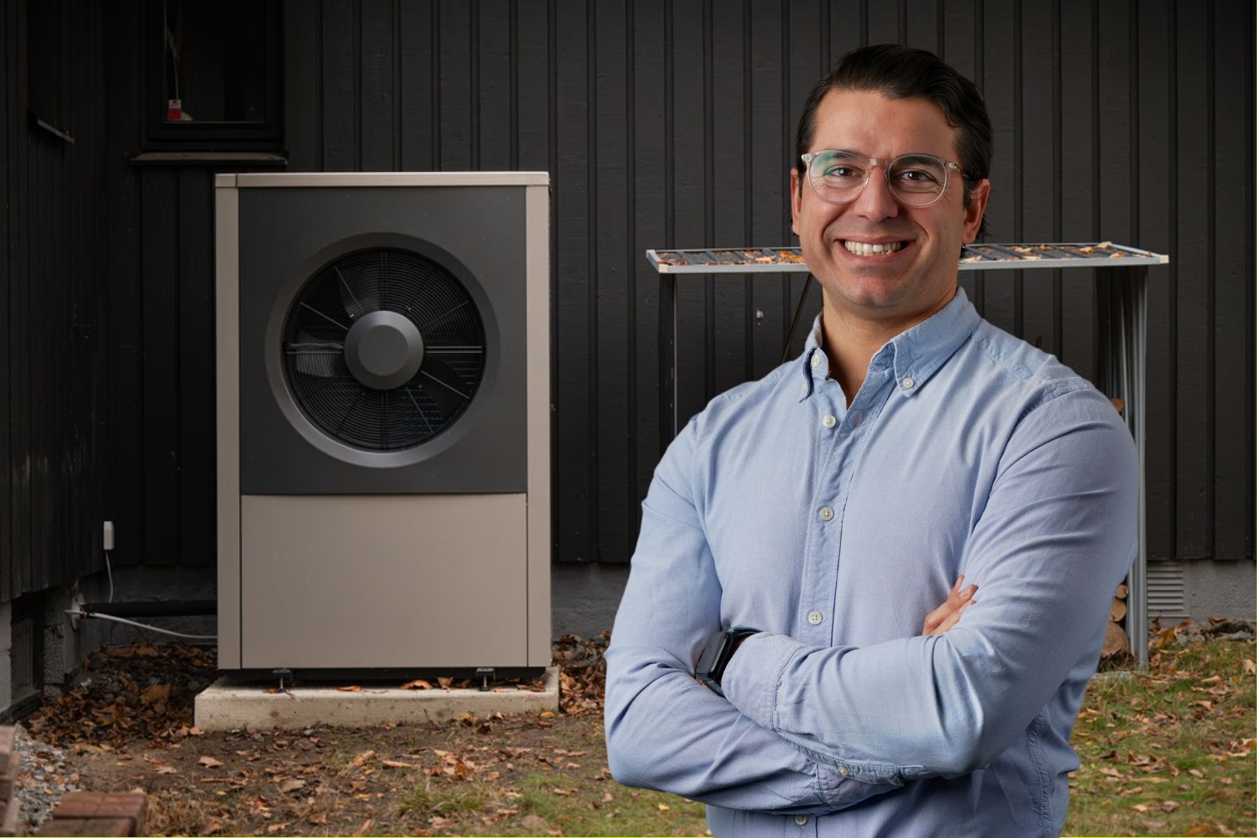 Drem grundades av Babak Tighnavard (bilden), Hannes Palm och David Sennerlöv under 2022. Foto: Pressbilder.