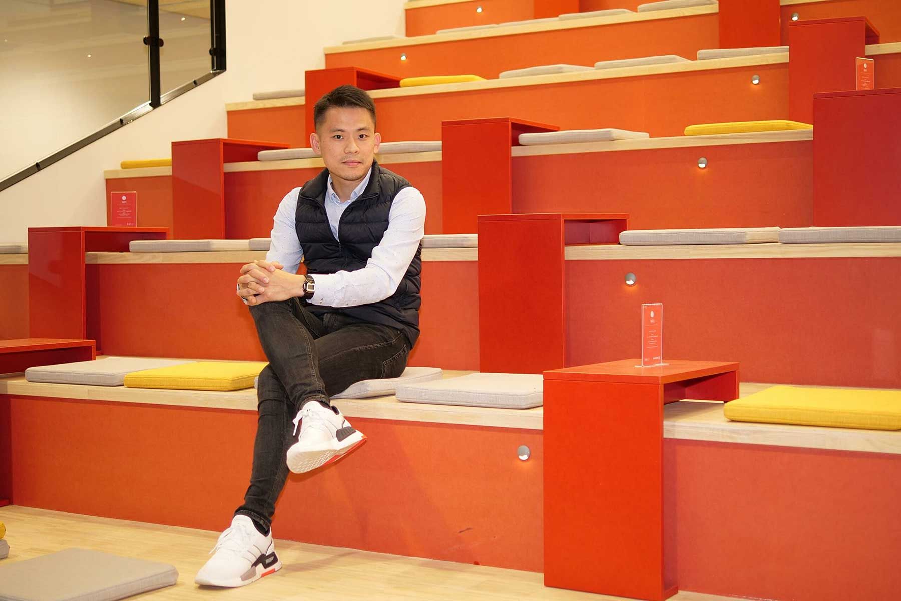 Jr-Tai Chen, vd för Swegan. Foto: pressbild