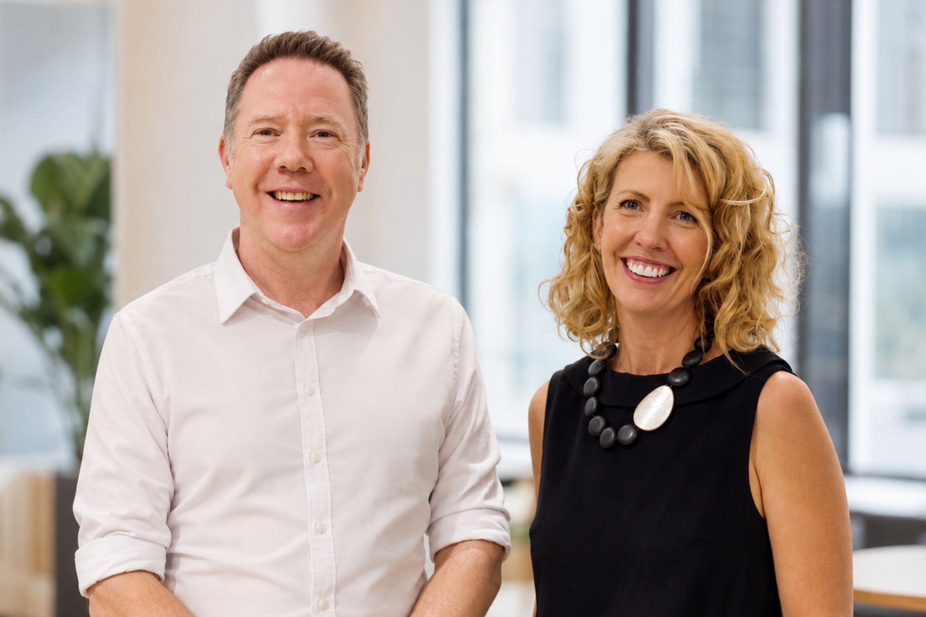 Archipelago Ventures founding partners Justin Guest and Lucy Mortimer. Image supplied
