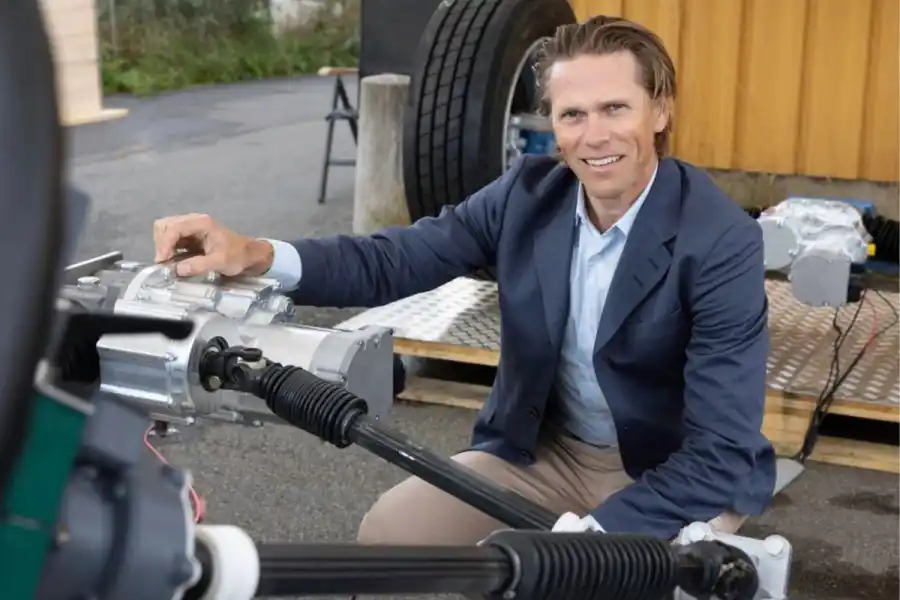 Kristian Floresjö, vd på Cascade Drives. Foto: pressbild.