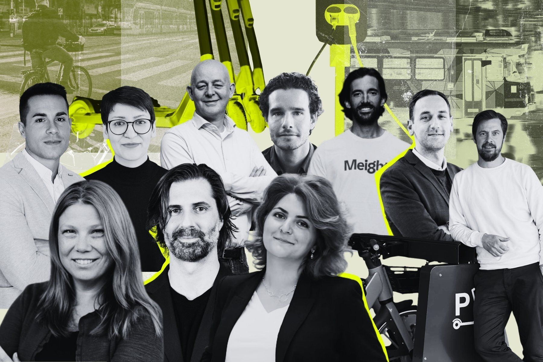 Founders and CEOs from the ten startups in the article. Photo: Impact Loop.