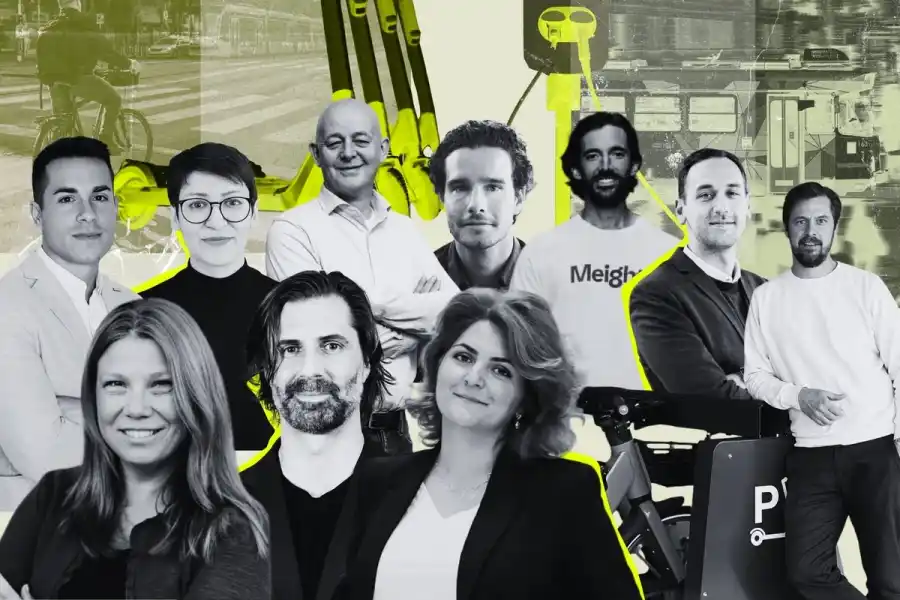 Founders and CEOs from the ten startups in the article. Photo: Impact Loop.
