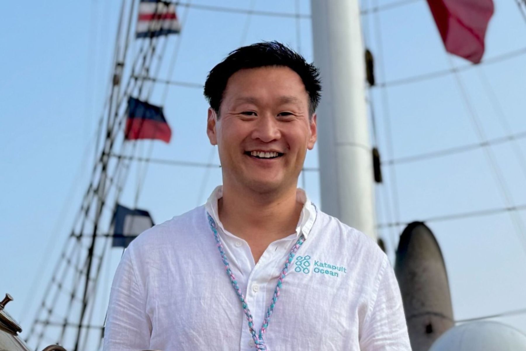 Jonas Skattum Svegaarden, vd på Katapult Ocean. Foto: Pressbild.