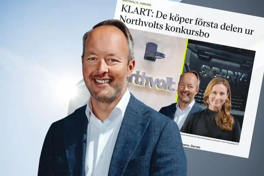 Jonas Hernlund, affärsområdeschef på Scania. Foto: Pressbilder. Grafik: Impact Loop.