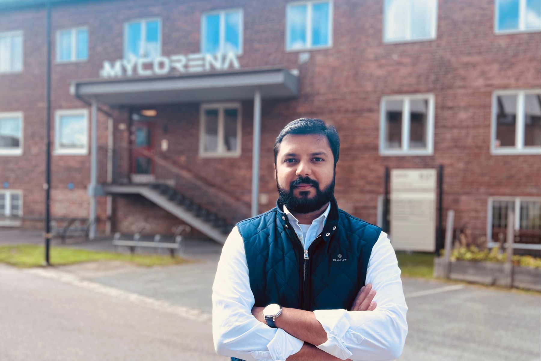 Ramkumar Nair, grundare av Mycorena som nu startar nytt. Foto: privat.