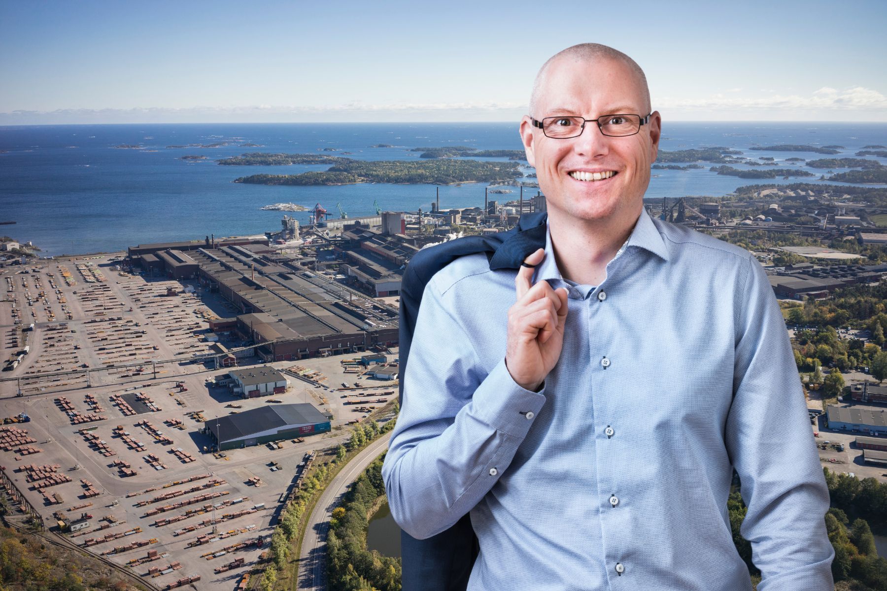 Per Elfgren, chef för SSAB Special Steels.