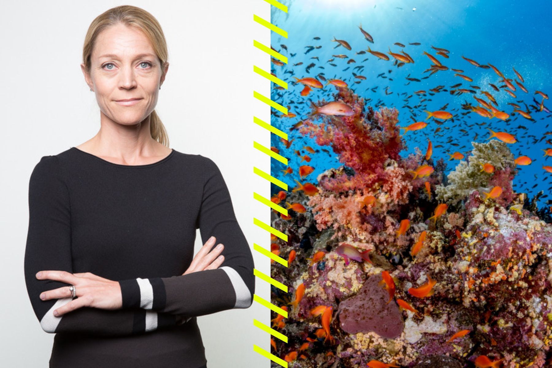 Hanna Raftell, Nordenchef för Ocean Born Impact. Pressbild.