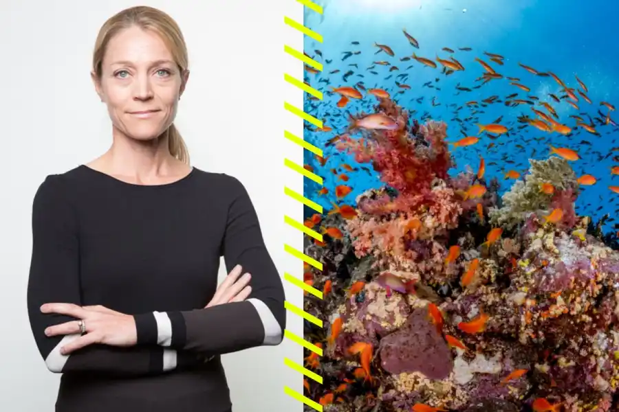 Hanna Raftell, Nordenchef för Ocean Born Impact. Pressbild.