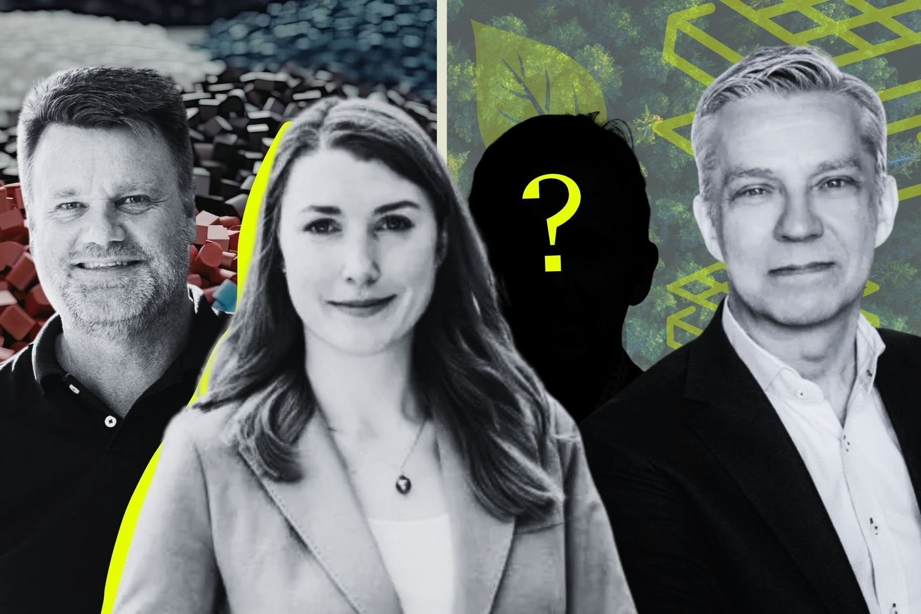 Patrik Brandt, Caroline Walerud och Karl Swartling. Foto: Pressbilder (montage).