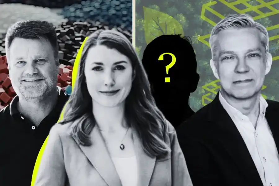 Patrik Brandt, Caroline Walerud och Karl Swartling. Foto: Pressbilder (montage).