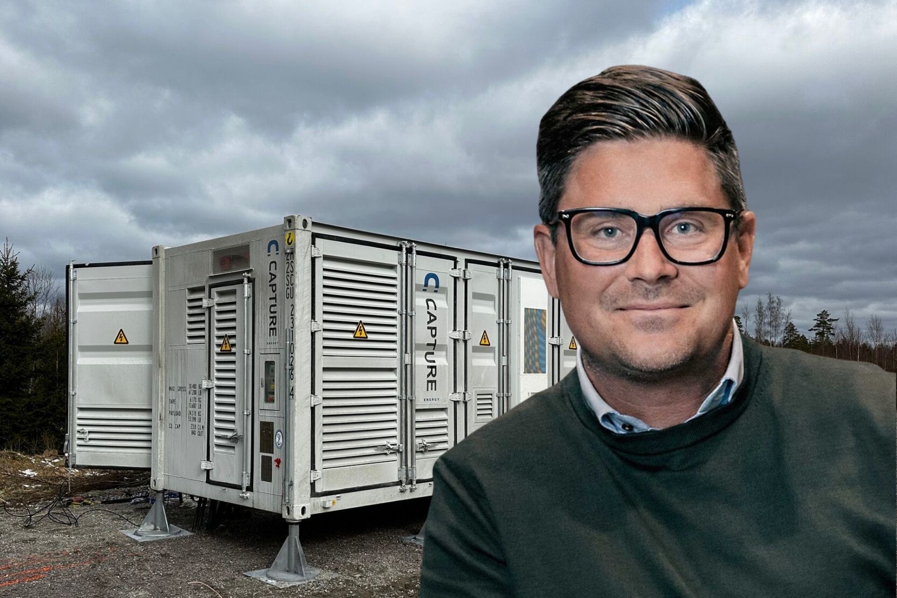 Johan Hedström är medgrundare av och CMO på Capture Energy. Foto: Pressbild.