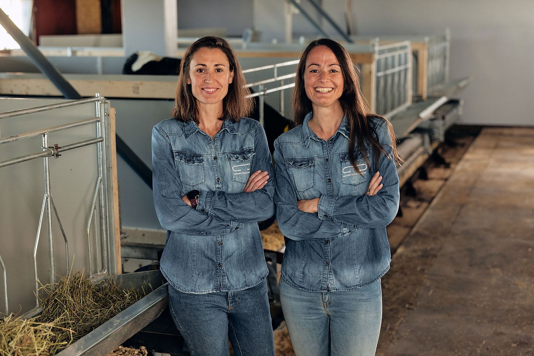 Peg Söderberg, vd och Katja Lindvall, vice vd för Moving Floor. Pressbild.