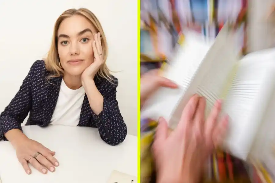 Malin Cumzelius, grundare av Läskvarten och kommunikationsrådgivare. Foto: Henric Hemmerlind.