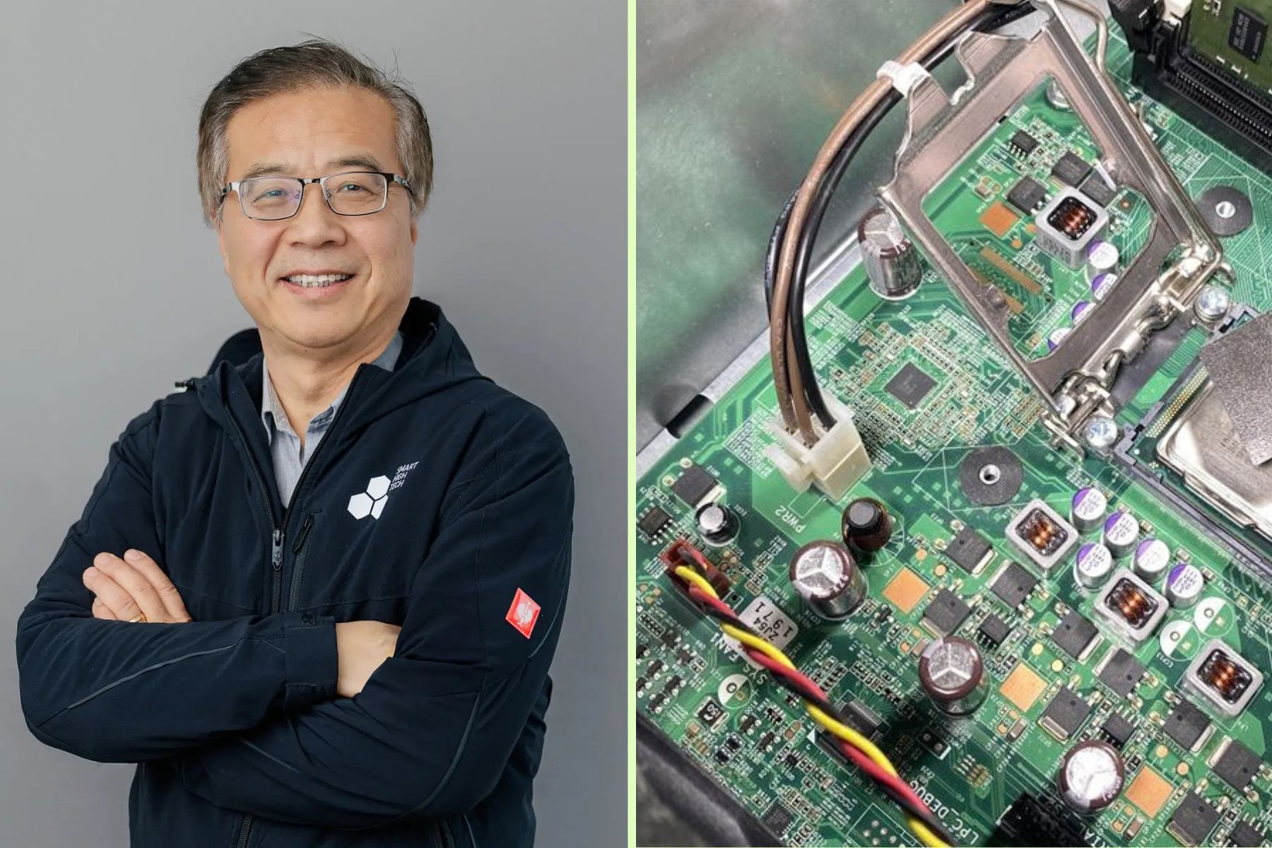 Johan Liu, huvudägare och ordförande i SHT Smart High-Tech i Göteborg. Pressbilder.