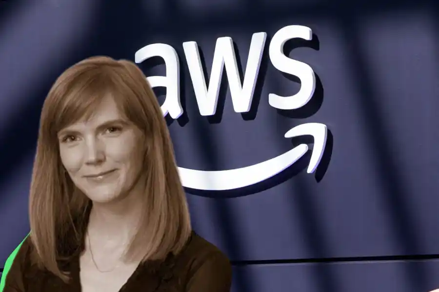 Pamela MacDougall, chef för energimarknader och regelfrågor i Europa på Amazon Web Services. Foto: Pressbild / TT (montage).