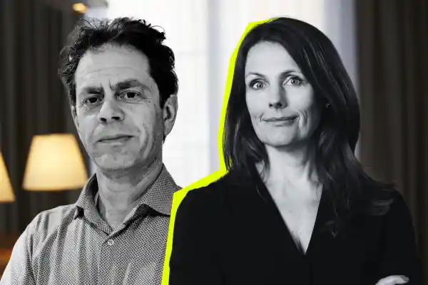 Kaisa Fexe och Kristian Westerlund. Foto: Svenska Hållbarhetsfonden.