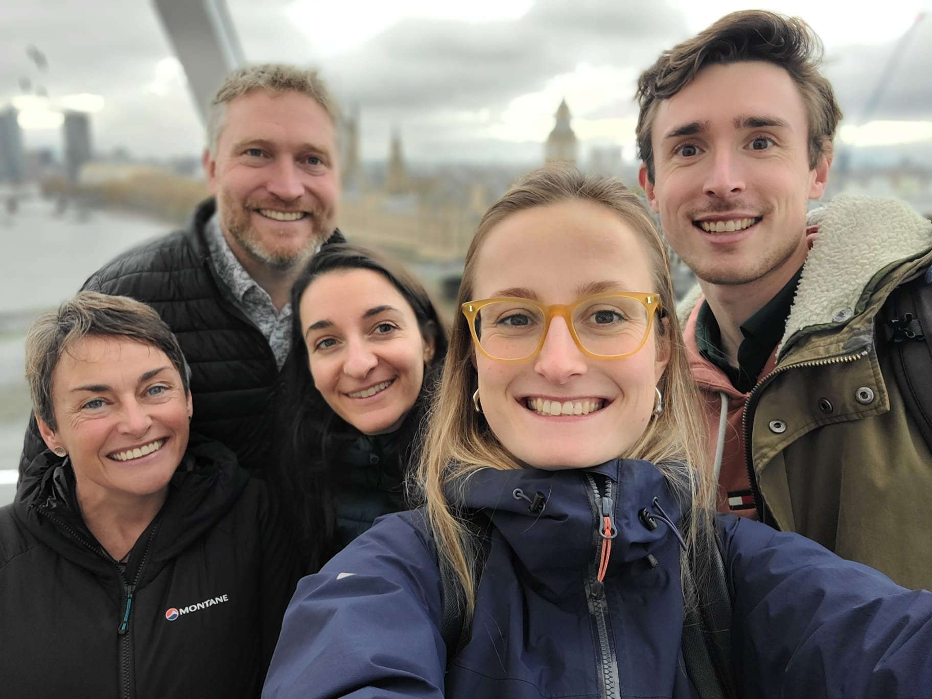 The Zero Carbon team, with co-founders Pippa Gawley and Alex Gawley on the far left and venture associate Max Werny on the far right.