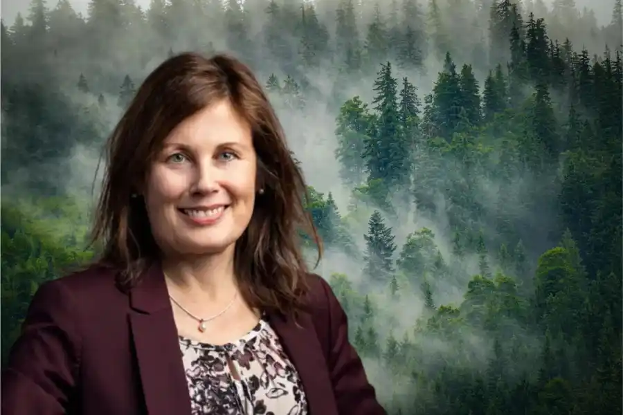 Ulrika Hesslow, gd på Energimarknadsinspektionen. Foto: Pressbild / Canva.