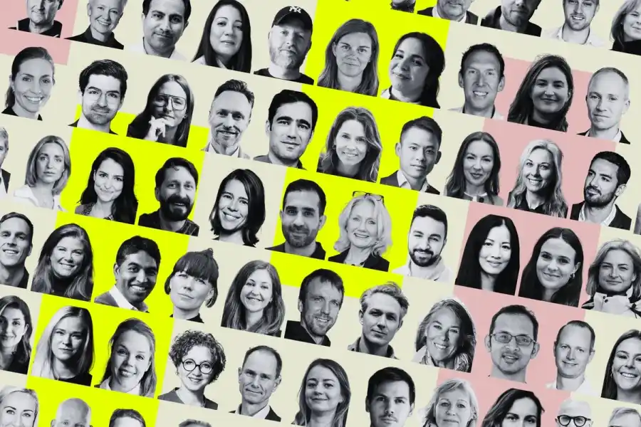 Ett axplock av entreprenörerna bakom bolagen som finns med i Impact Loops nya databas. Foto: press och grafik av Diana Demin, Impact Loop.