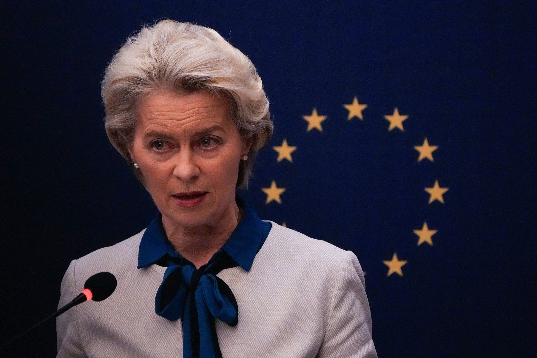 EU-kommissionens ordförande, Ursula von der Leyen. Foto: TT.