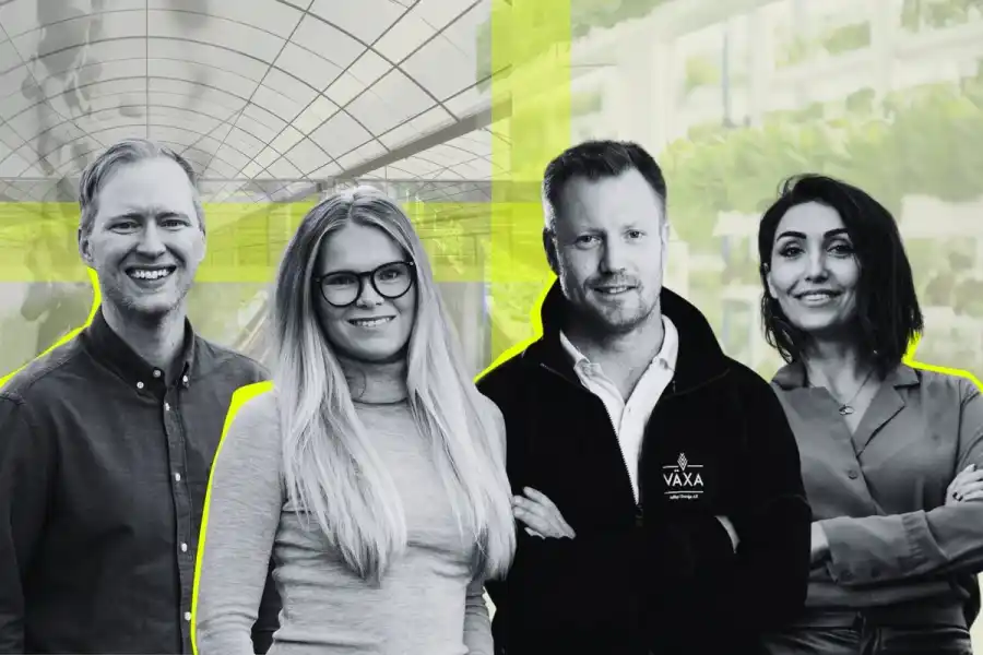 Jonas Wamstad, Airis Garden, Johanna Westman, Plantvation, Oscar Uhrström, Växa Odling och Nastaran Baleng-Soultani, Blueredgold. Foto: pressbilder. Grafik: Impact Loop.