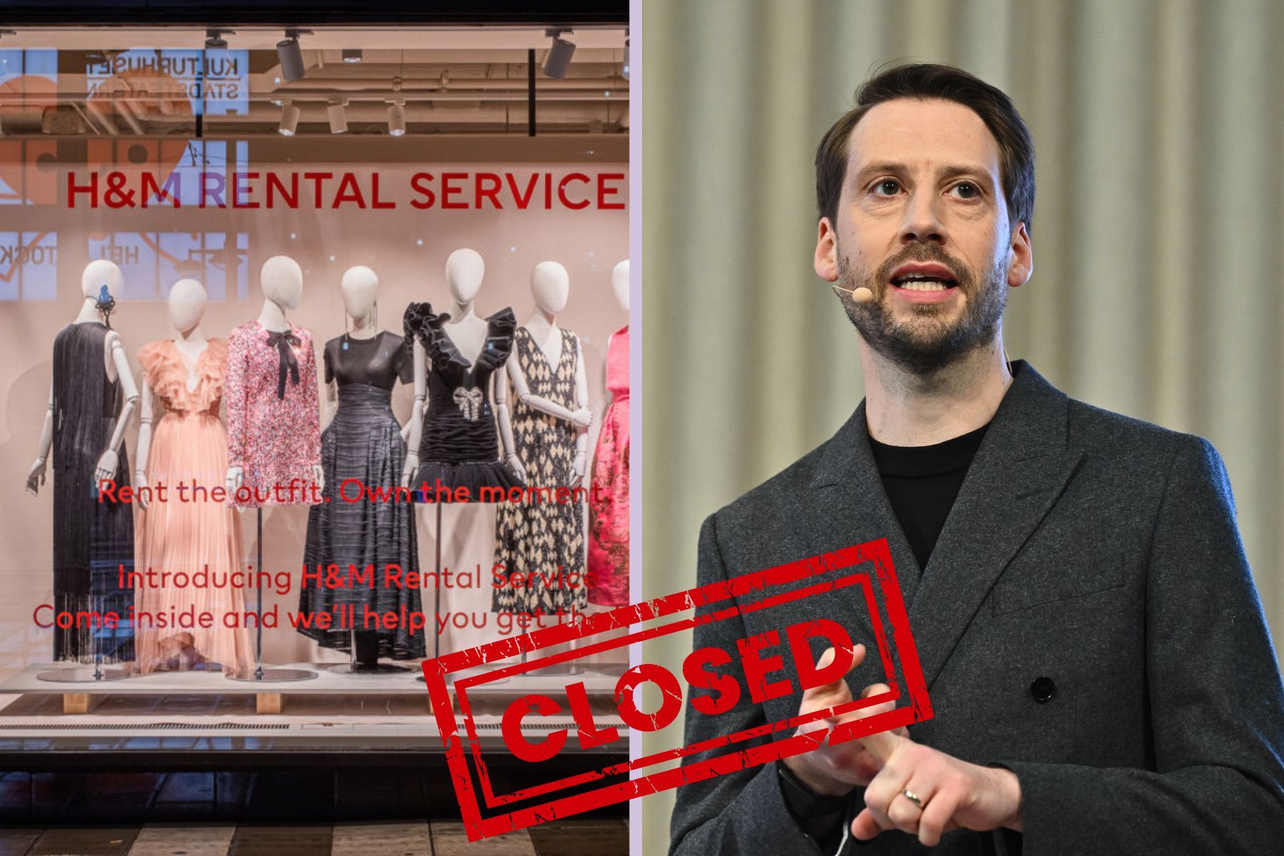 Daniel Ervér, CEO of H&M. Photo: H&M and TT.