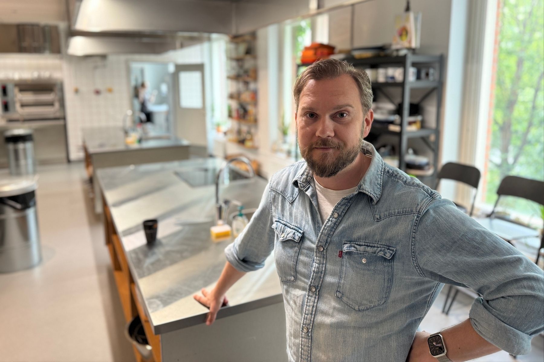 Gustav Johansson, grundare av Jävligt Gott och Food Beat. Foto: Andreas Jennische.