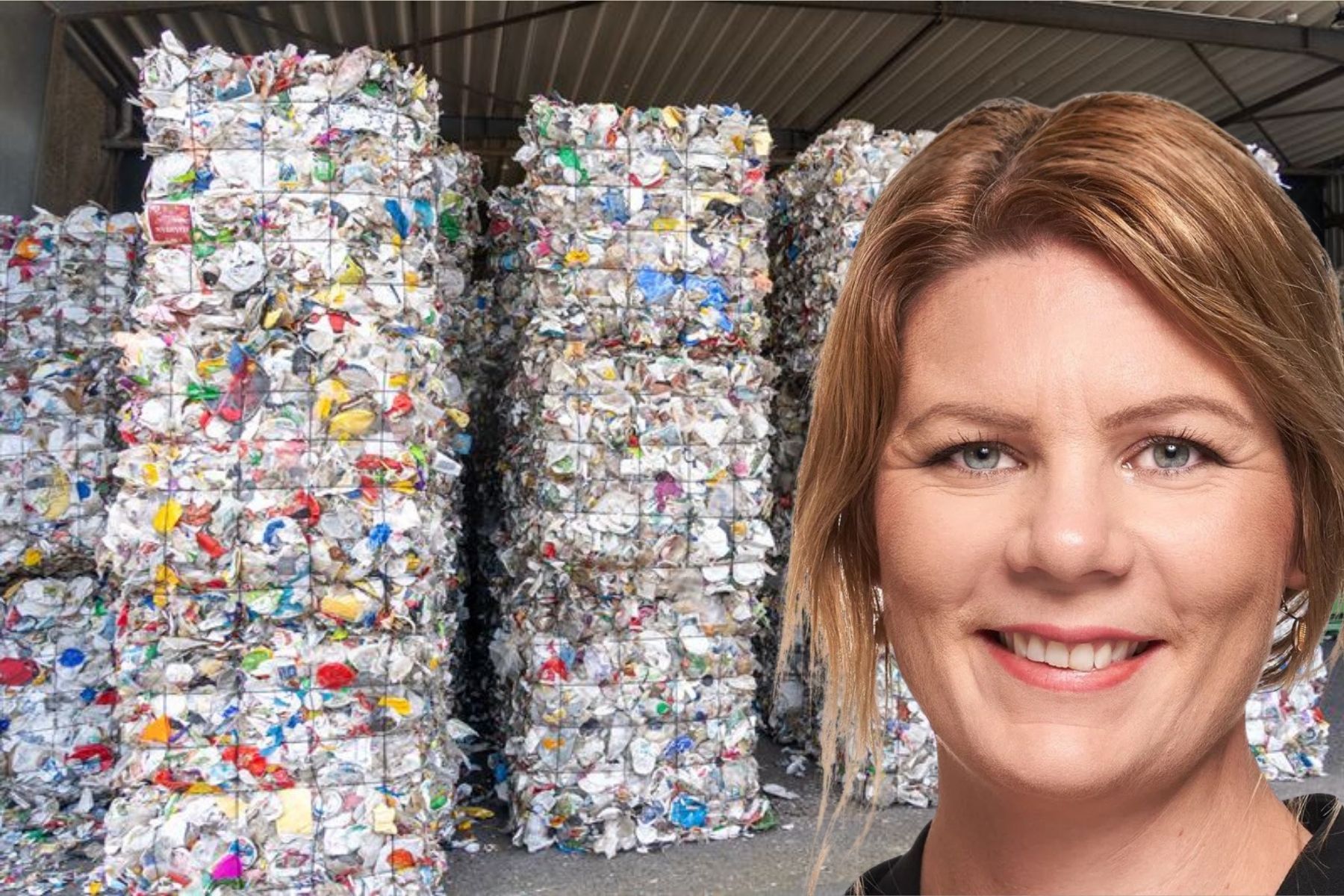 Ellen Einebrant, vd för Återvinningsindustrierna. Foto: Pressbilder.