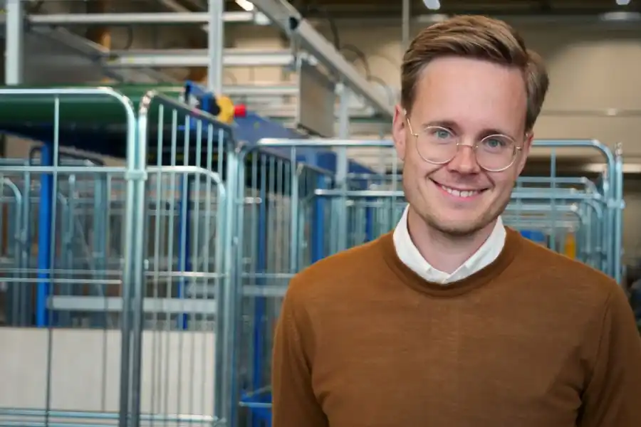 Markus Danell, verksamhetsledare på Wargön Innovation. Foto: Pressbild.