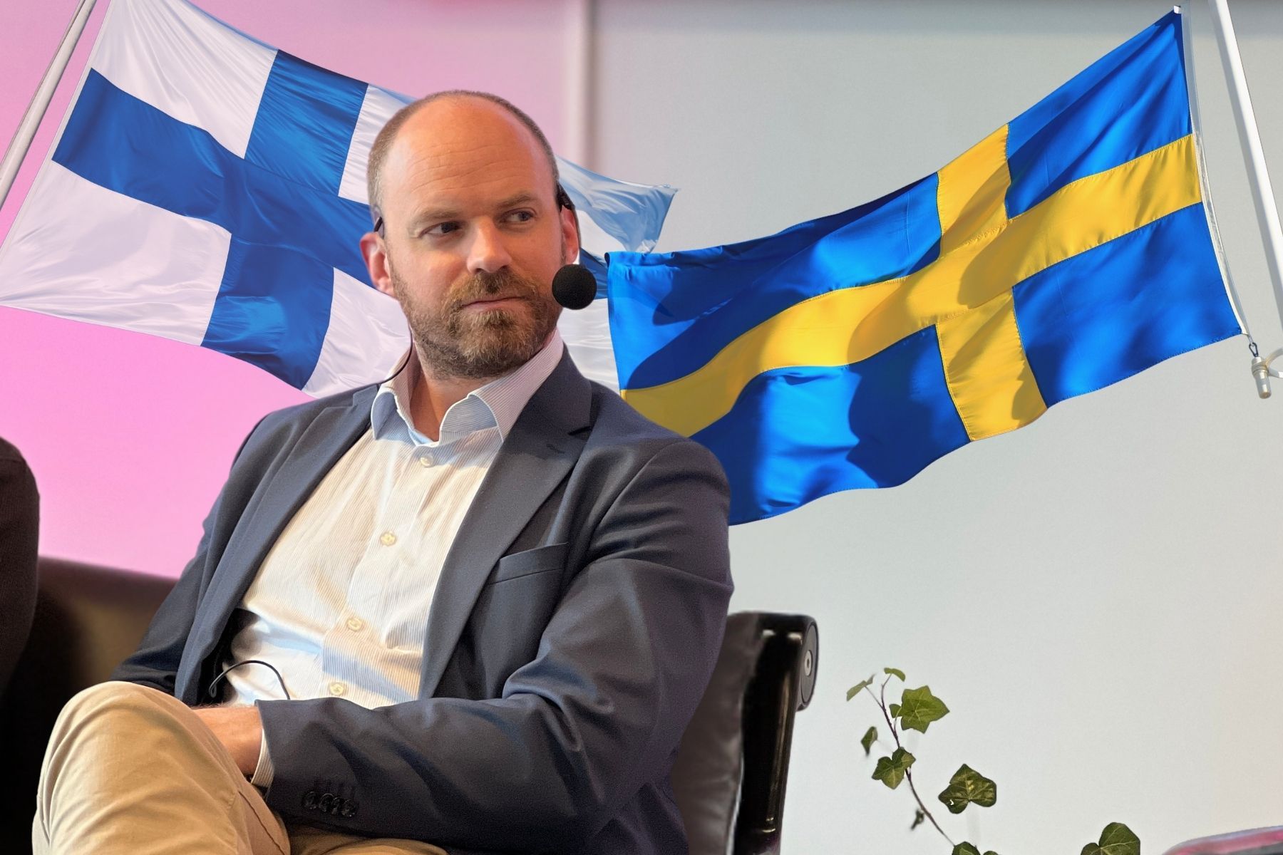Anton Steen, Sverigechef på Steady Energy.