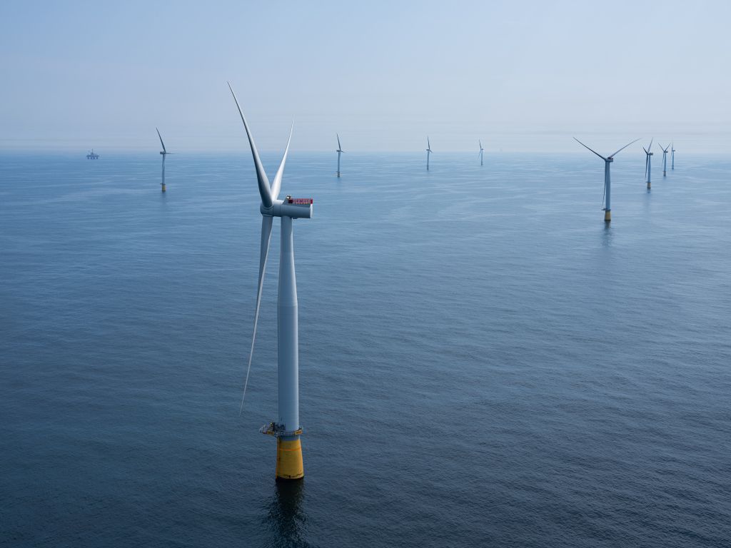 Hywind Tampen är världens största flytande havsbaserade vindkraftspark. Foto: Ole Jørgen Bratland/Equinor.