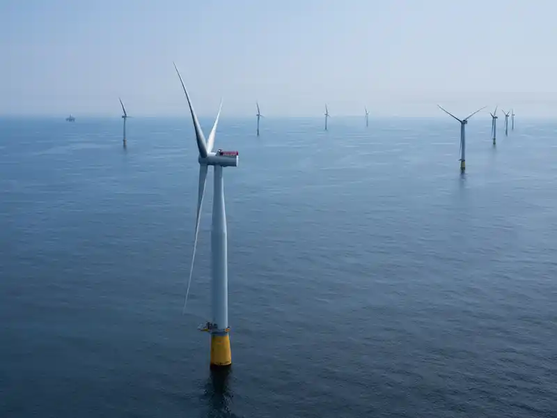 Hywind Tampen är världens största flytande havsbaserade vindkraftspark. Foto: Ole Jørgen Bratland/Equinor.