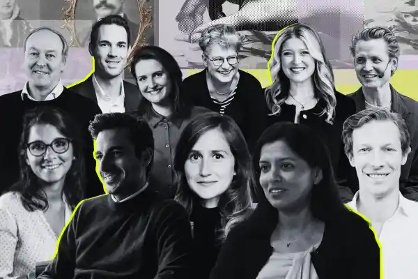 Some of the foundation managers and investors in our deep dive. Full names in the bottom. Photo: press and graphics by Diana Demin, Impact Loop