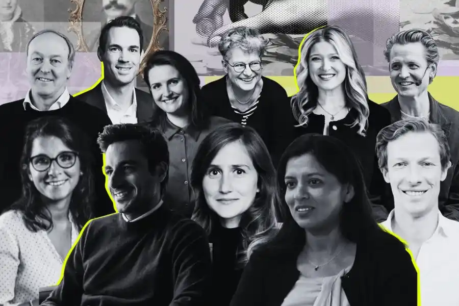 Some of the foundation managers and investors in our deep dive. Full names in the bottom. Photo: press and graphics by Diana Demin, Impact Loop