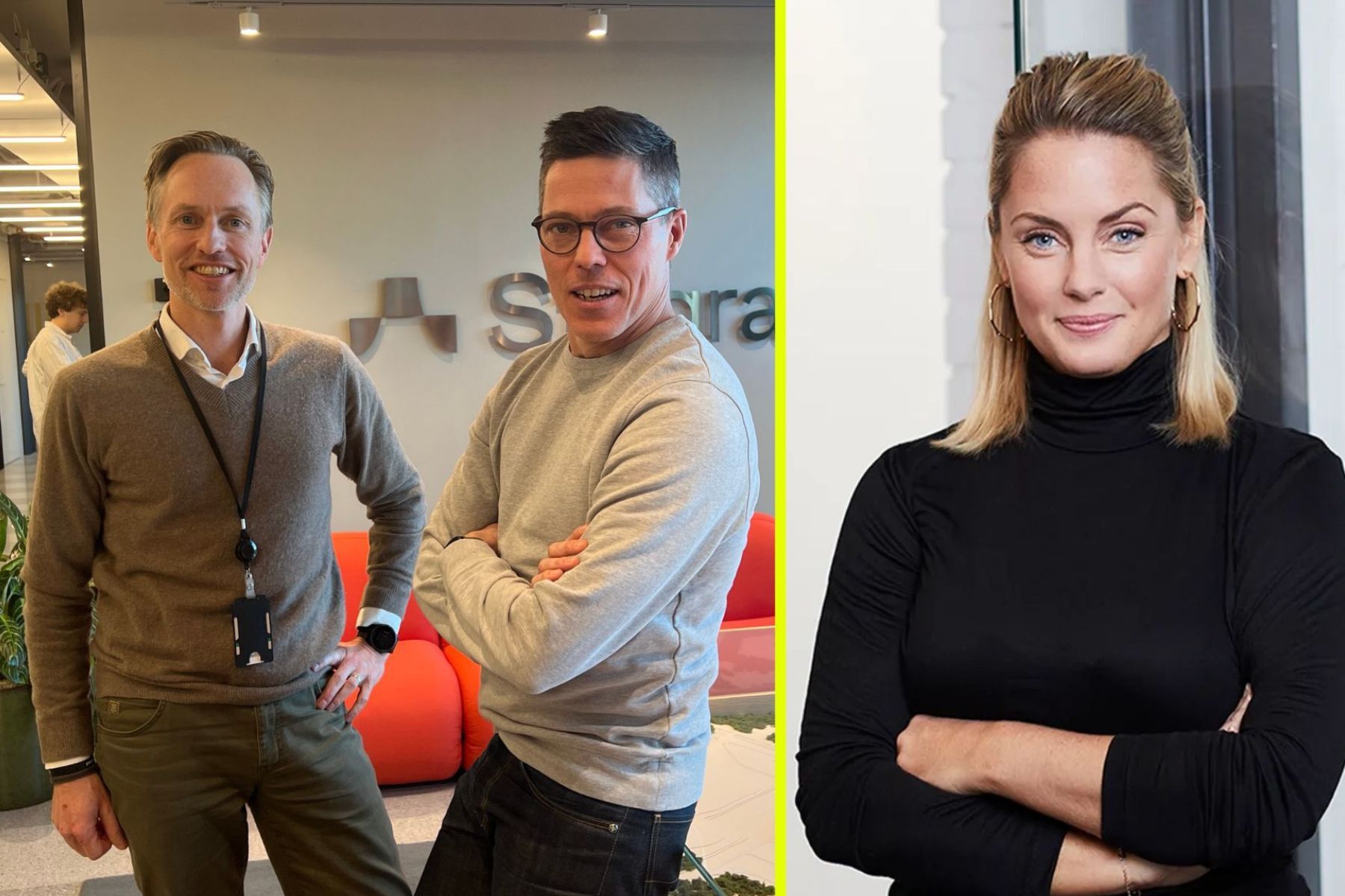 Bardo founder Carl Johan Westring and chairman Olof Hernell, and Cherry Ventures investor Sophia Bendz