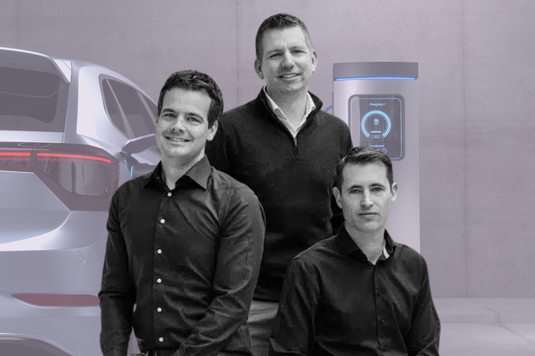 Deftpower was founded in 2020 by Remco Tjeerdsma (left), Marc Diks (centre), and Jacob van Zonneveld. Credit: Deftpower