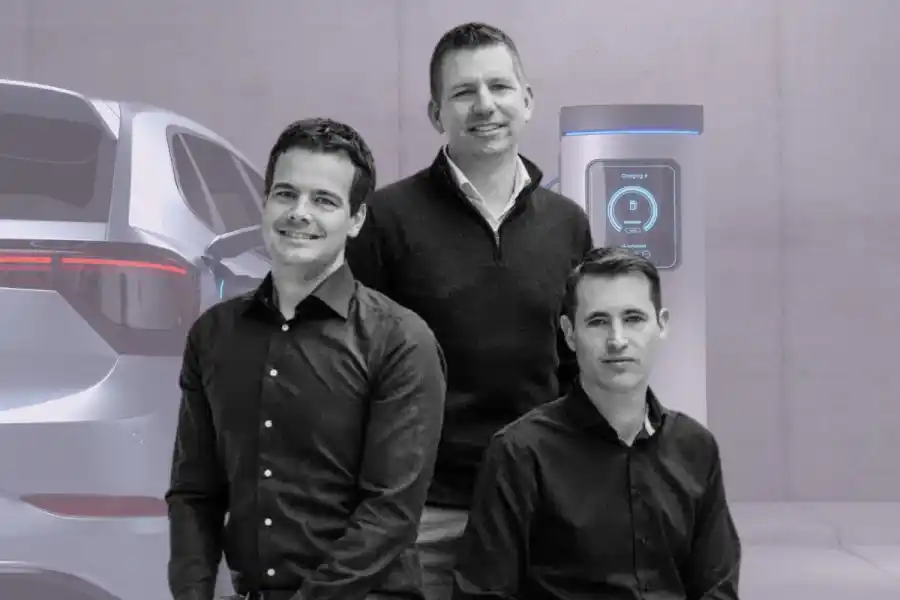 Deftpower was founded in 2020 by Remco Tjeerdsma (left), Marc Diks (centre), and Jacob van Zonneveld. Credit: Deftpower