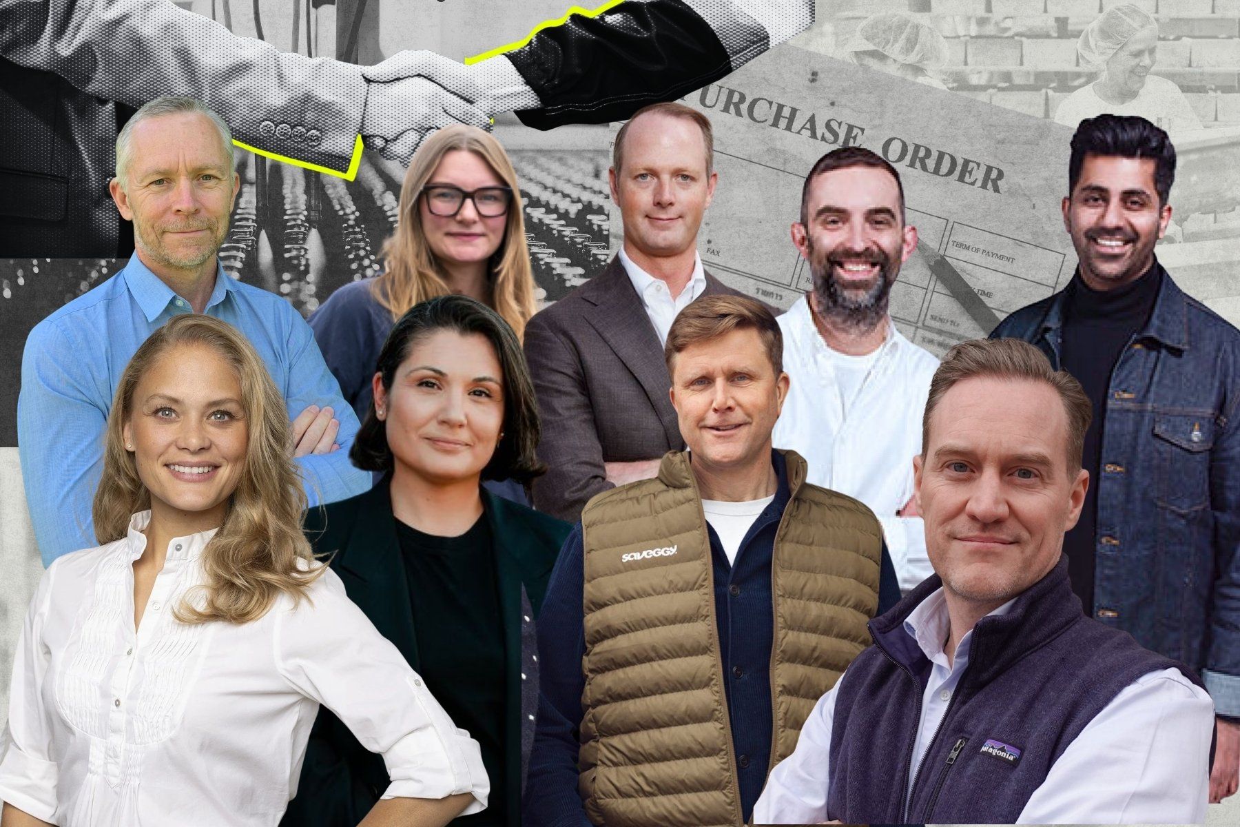 Några av entreprenörerna bakom bolagen i genomgången. Foton: press och collage av Impact Loop.