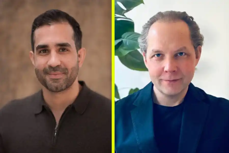 Adam Aljaraidah och Johan Junker. Foto: pressbilder.