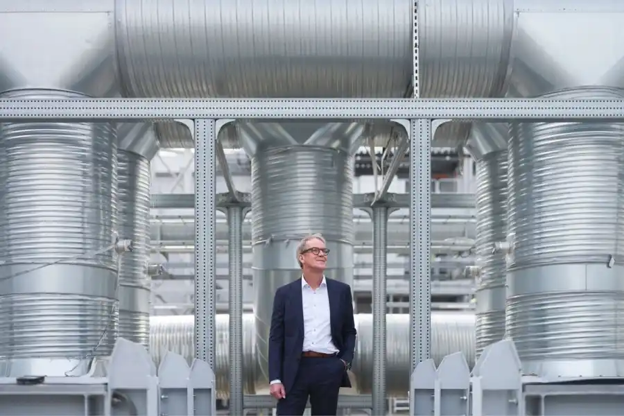 Matthias EJ Arleth, CEO of Lyten Sweden. Photo: Jonas Westling / TT.